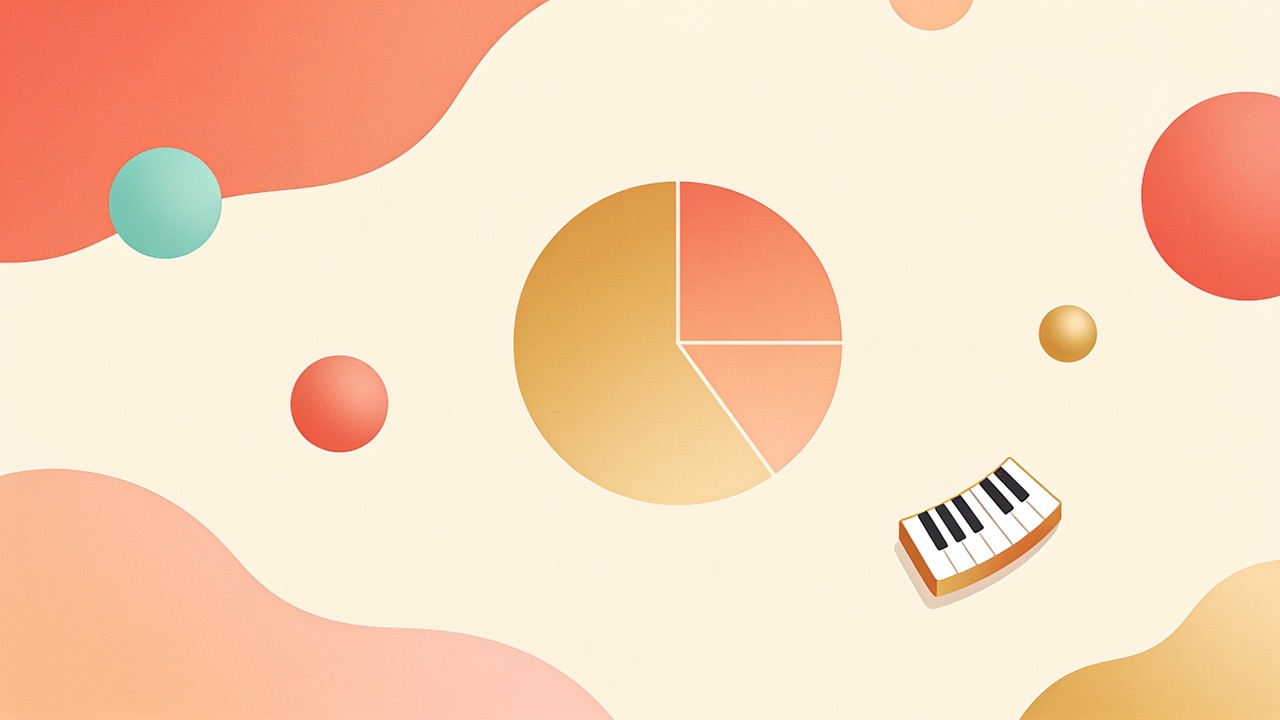 Flat illustration for Music Theory for Beginners: Piano Basics