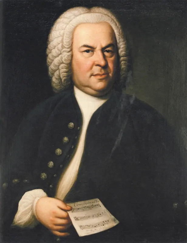 J. S. Bach, 1746 portrait by Elias Gottlob Haussmann