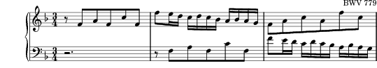 Invention No. 8 score preview