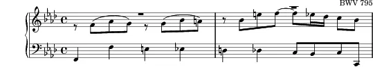 Sinfonia No. 9 in F minor score preview