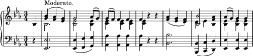 Menuett in E-flat major, WoO 82 score preview