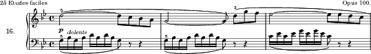 Douce Plainte score preview