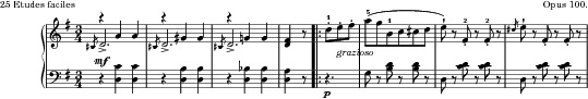 La Styrienne, Op. 100 No. 14 score preview