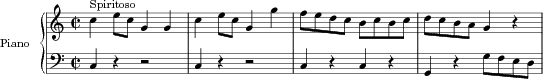 Sonatina Op. 36 No. 1 score preview