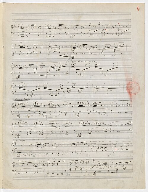 Première Arabesque score preview