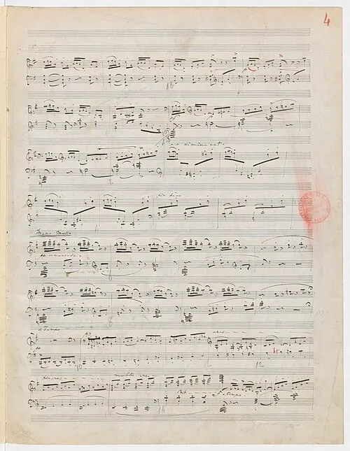 Première Arabesque score preview