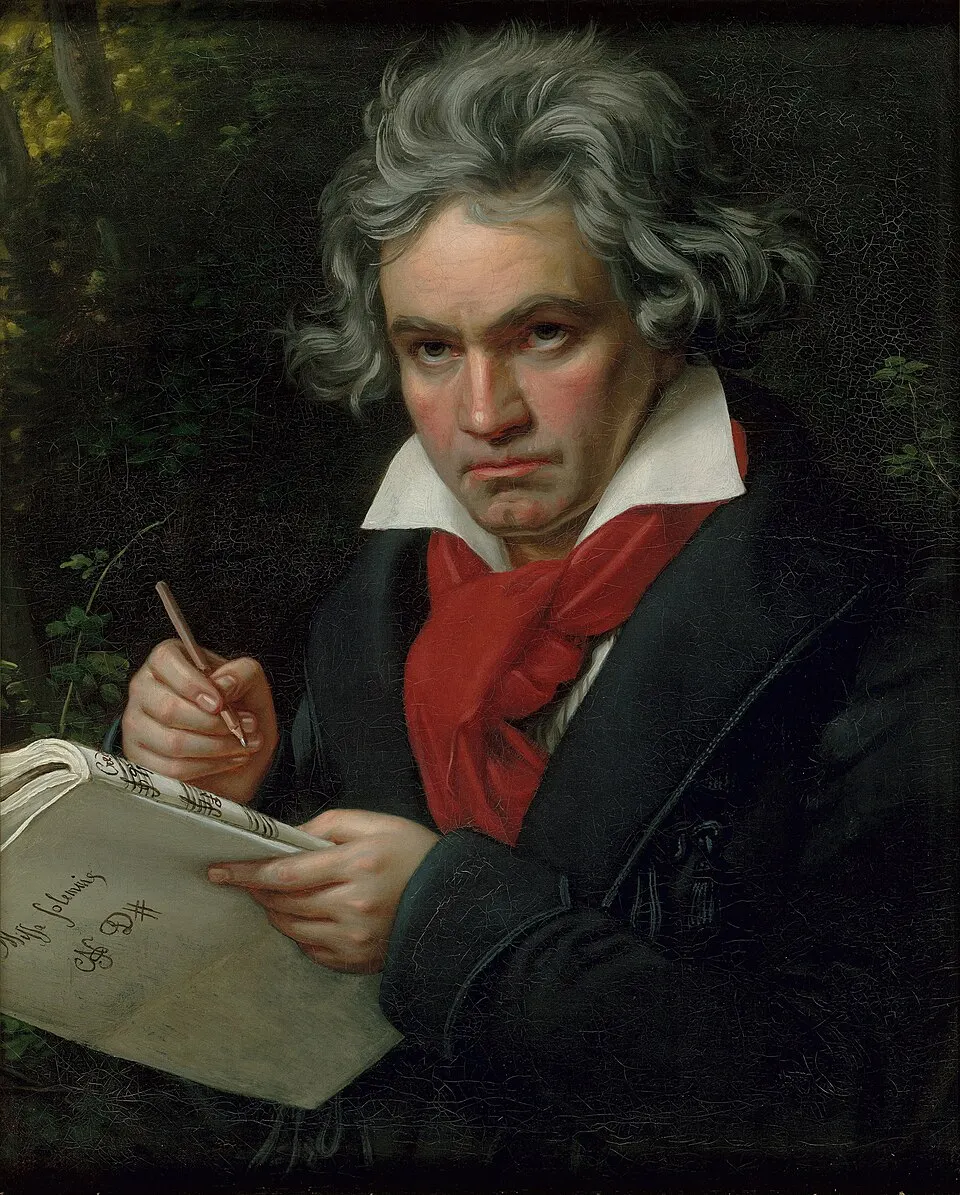 Beethoven portrait by Joseph Karl Stieler