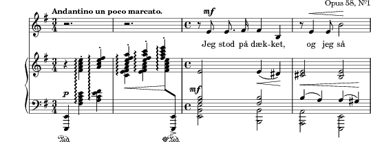 Hjemkomst (Homecoming) score preview