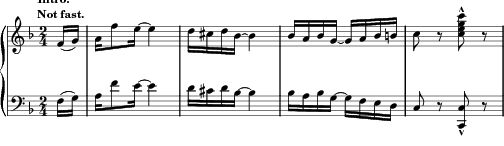 Something Doing score preview