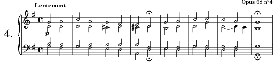 Chorale score preview