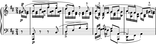Glückes genug, Op. 15 No. 5 (Kinderszenen) score preview