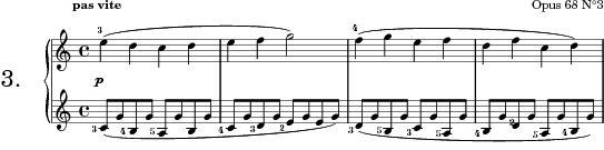 Humming Song score preview