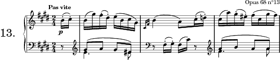 Mai, lieber Mai, Op. 68 No. 13 (Album for the Young) score preview