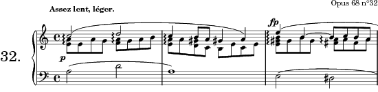 Sheherazade, Op. 68 No. 32 (Album for the Young) score preview
