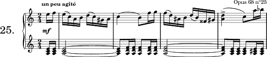 Theater, Op. 68 No. 25 (Album for the Young) score preview