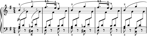 Von fremden Ländern und Menschen, Op. 15 No. 1 (Kinderszenen) score preview