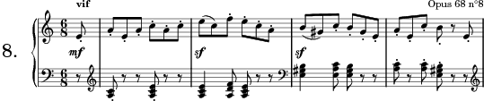 The Wild Horseman score preview