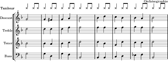 Morning Prayer score preview